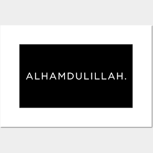 Alhamdulillah Islamic Posters and Art